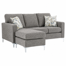 1024KH Reversible Chaise Sofa Carbon Fabric