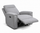 8520 Decor-Rest Furniture Power Recliner Fabric with Headrest & Lumbar