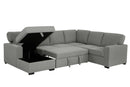 Morandi II  Fabric Sleeper Sectional  (LHF chaise*)
