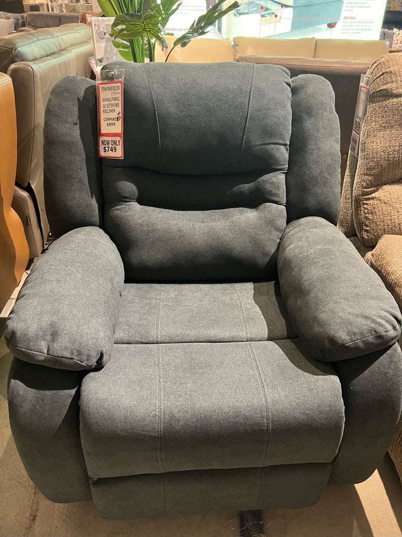 Primo Stefan Power Fabric Recliner