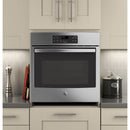 GE 27-inch, 4.3 cu. ft. Built-in Single Wall Oven JCK1000SFSS IMAGE 3