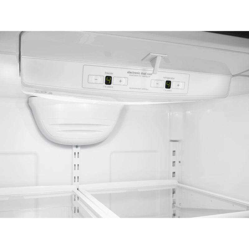 Whirlpool 30-inch, 18.6 cu. ft. Bottom Freezer Refrigerator WRB329LFBM IMAGE 3
