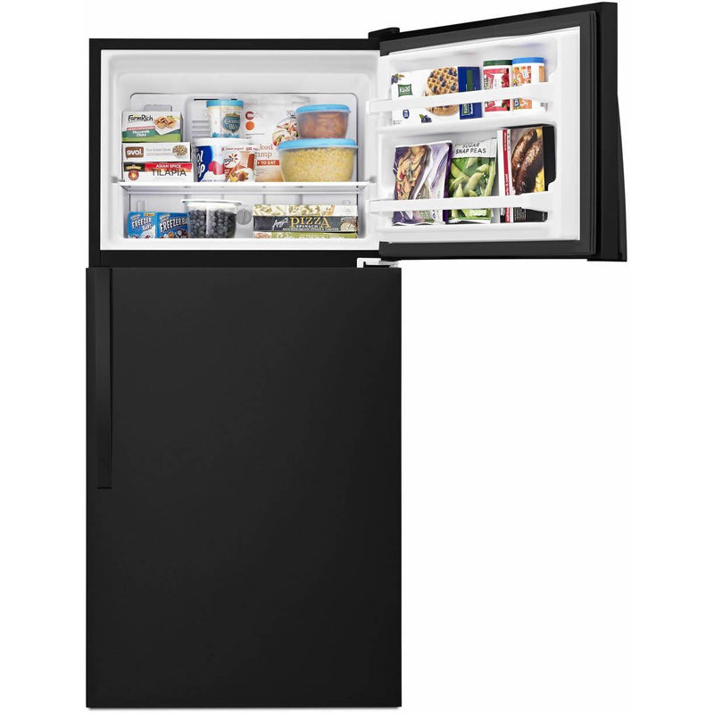 Whirlpool 30-inch, 18.2 cu.ft. Freestanding Top Freezer Refrigerator with Flexi-Slide™ Bin WRT318FZDB IMAGE 5