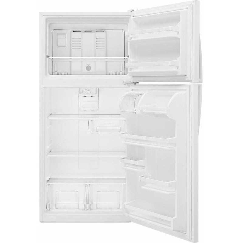 Whirlpool 30-inch, 18.2 cu.ft. Freestanding Top Freezer Refrigerator with Flexi-Slide™ Bin WRT318FZDW IMAGE 4