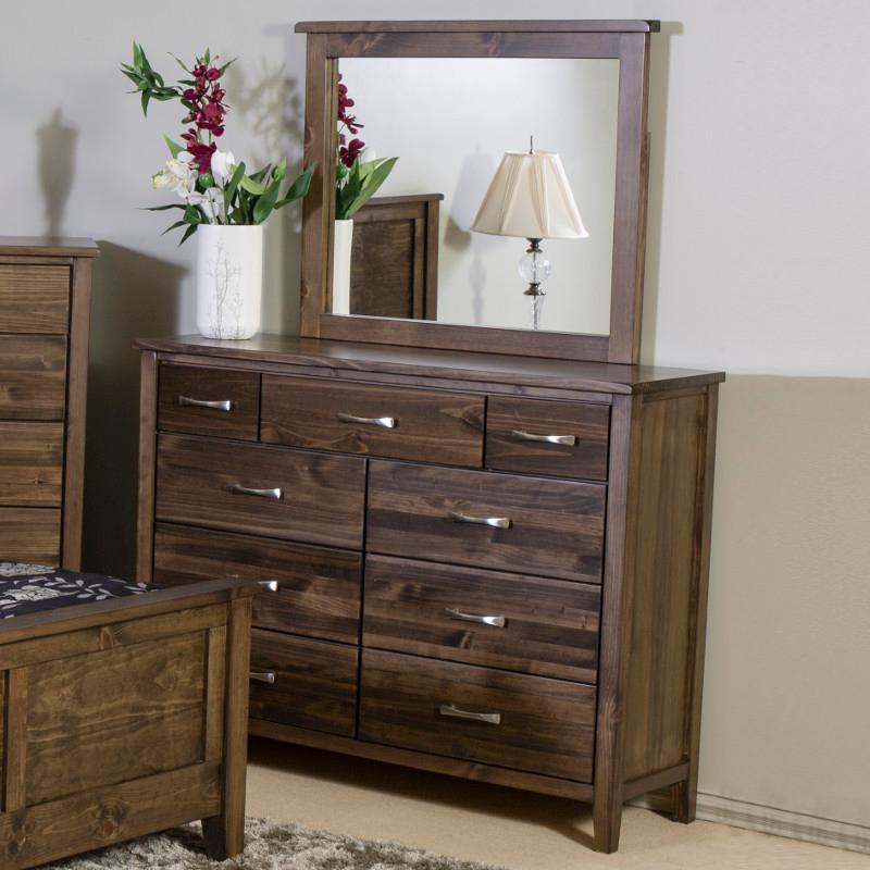 Mako Wood Furniture Scarlet Dresser Mirror 4100-50 IMAGE 2
