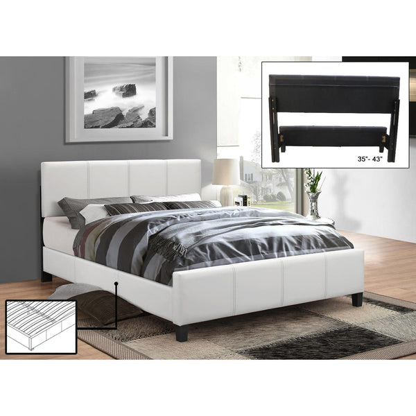 IFDC Twin Upholstered Platform Bed IF 174 - 39 IMAGE 1