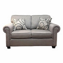 Decor-Rest Furniture Stationary Fabric Loveseat 2003-L IMAGE 1