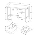 Monarch Office Desks Desks I 7150 IMAGE 5