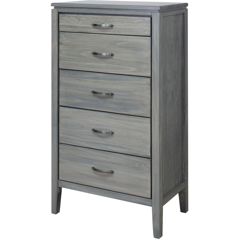 Mako Wood Furniture Robina 5-Drawer Chest 4300-30 IMAGE 2