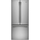 GE 30-inch, 20.8 cu. ft. Freestanding French 3-Door Refrigerator with FrostGuard™ GNE21DSKSS IMAGE 1