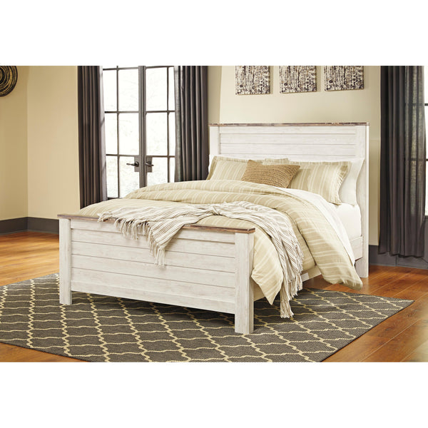 Signature Design by Ashley Willowton Queen Panel Bed B267-57/B267-54/B267-98 IMAGE 1
