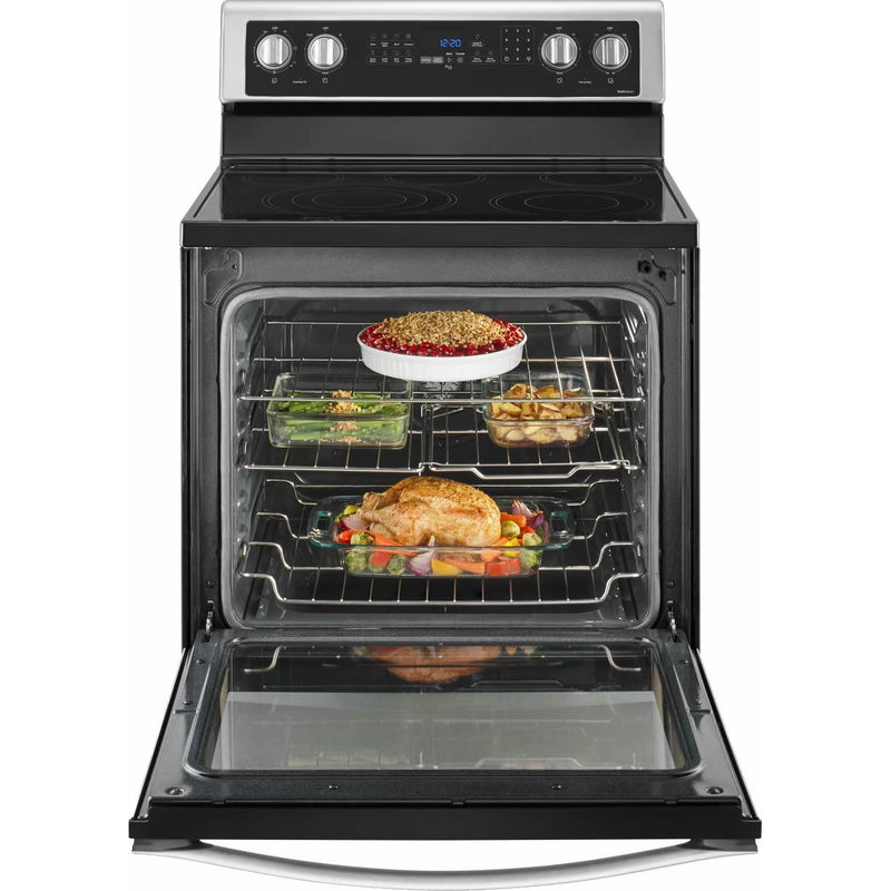 Whirlpool 30-inch Freestanding Electric Range with True Convection YWFE745H0FS IMAGE 2