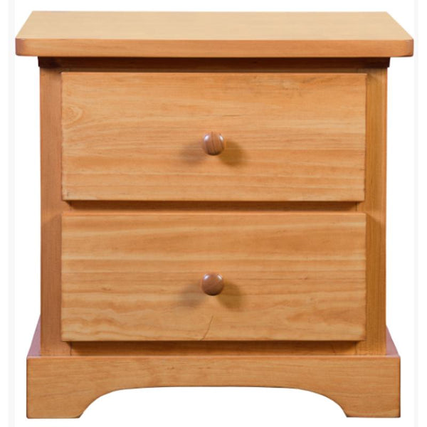 Mako Wood Furniture Polo 2-Drawer Nightstand Polo 800-60 IMAGE 1