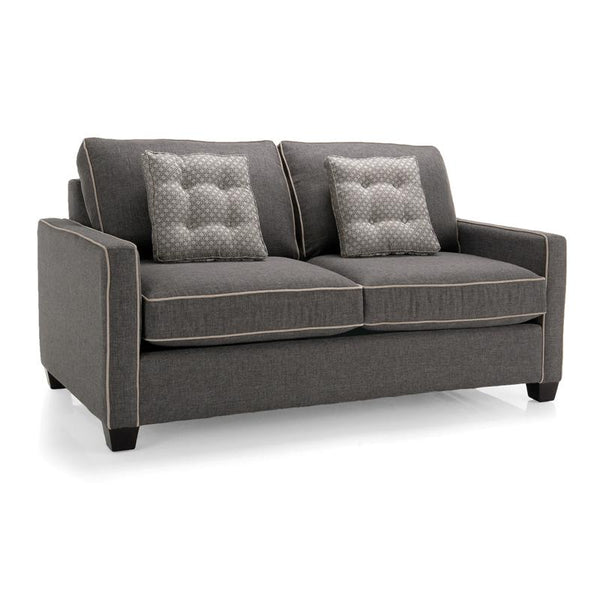 Decor-Rest Furniture Stationary Fabric Sofa 2855 Condo Sofa IMAGE 1