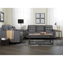 Decor-Rest Furniture 2855 Stationary Fabric Loveseat 2855-L IMAGE 2