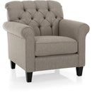 Decor-Rest Furniture Stationary Fabric Chair 2478 Chair (Lin) IMAGE 1