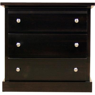 Mako Wood Furniture Decora 3-Drawer Chest 600-28 IMAGE 1