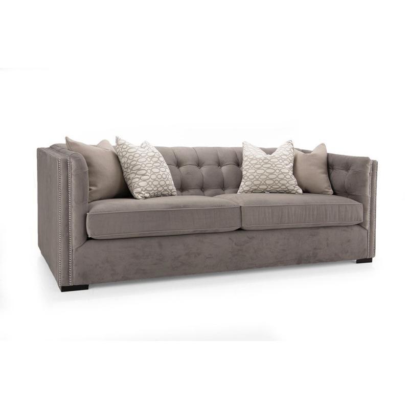 Decor-Rest Furniture Stationary Fabric Sofa 7793-S IMAGE 1
