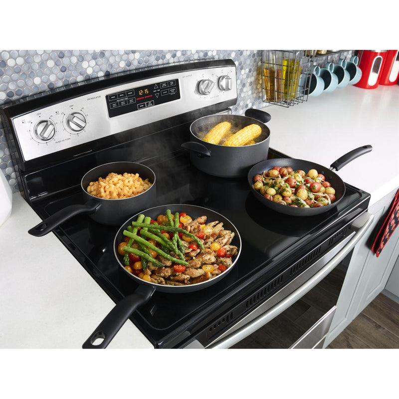 Amana 30in Freestanding Electric Range YAER6603SFS IMAGE 6