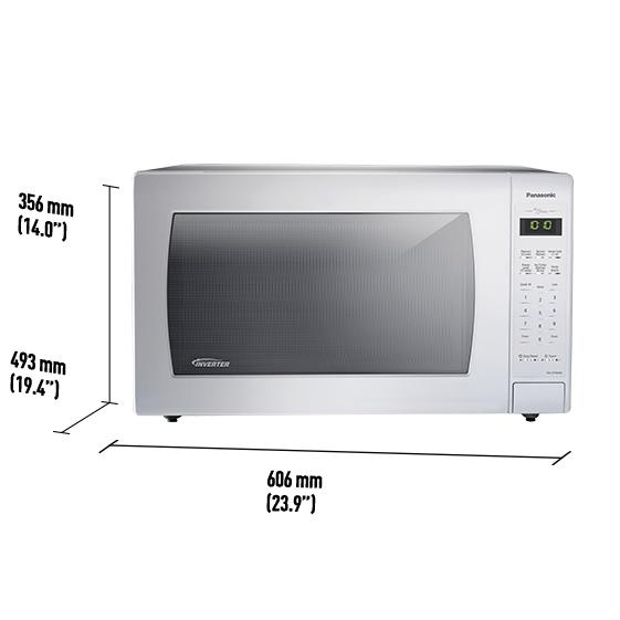 Panasonic 24-inch, 2 cu. ft. Countertop Microwave Oven NN-ST966W IMAGE 2