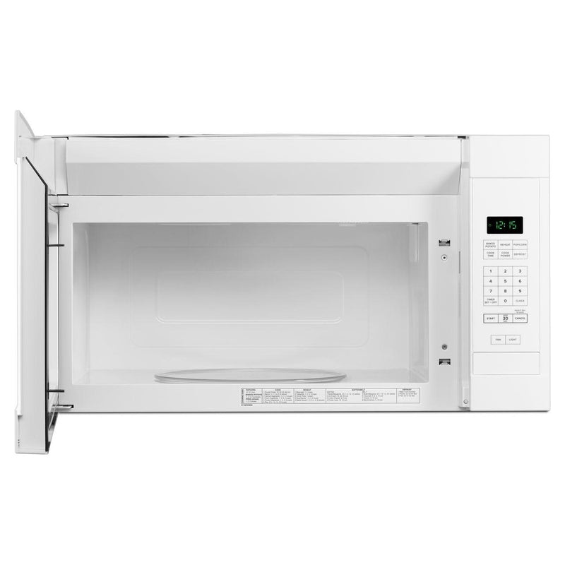 Amana 30in 1.6cu.ft. Over-the-Range Microwave Oven YAMV2307PFW IMAGE 3