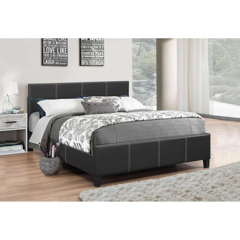 IFDC Twin Upholstered Platform Bed IF 165 - 39 IMAGE 1