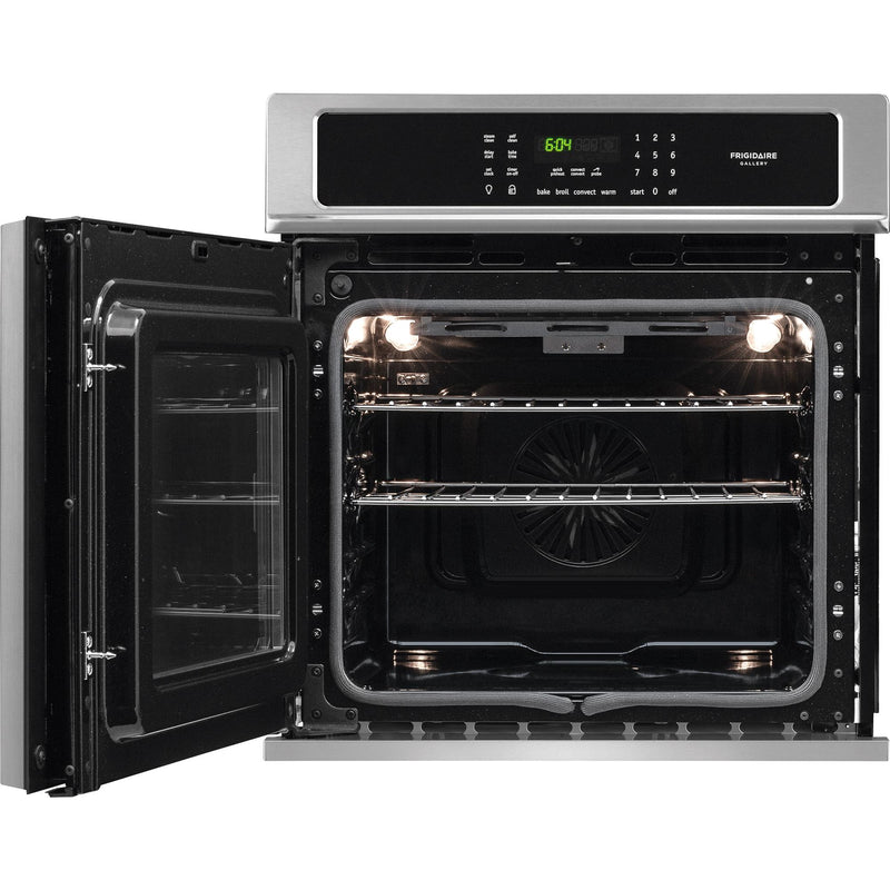 Frigidaire Gallery 27-inch, 3.8 cu. ft. Built-in Single Wall Oven with Convection FGEW276SPF IMAGE 3