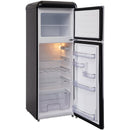 Epic 24-inch, 7.5 cu.ft. Freestanding Top Freezer Refrigerator RETRO LOOK IMAGE 2