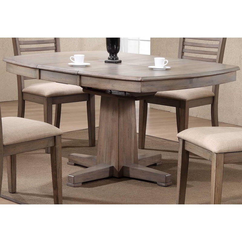 Winners Only Ventura Dining Table with Pedestal Base T1-VT4257-G IMAGE 1