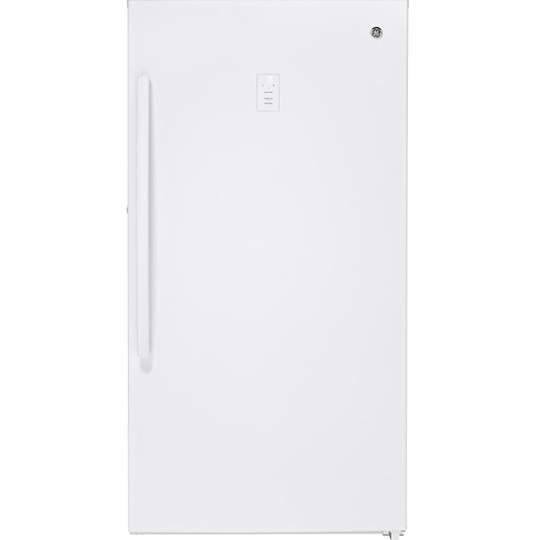 GE 17.3 cu. ft. Upright Freezer with LED Lighting FUF17DLRWW IMAGE 1
