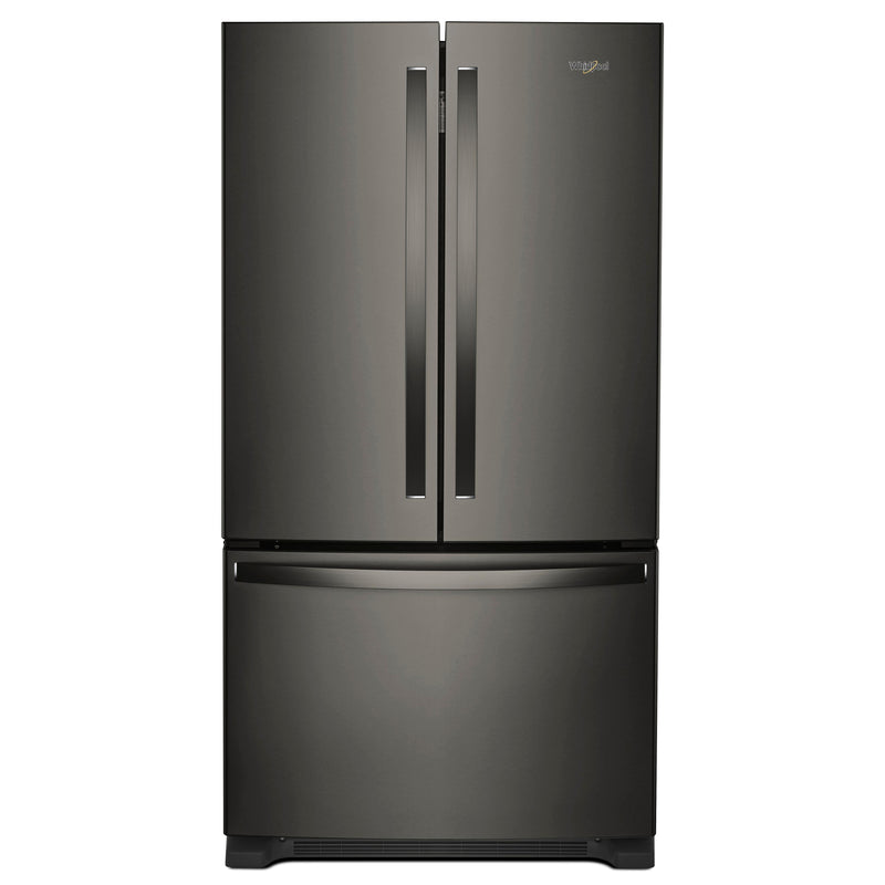 Whirlpool 36-inch, 25.2 cu. ft. French 3-Door Refrigerator with Water Dispenser WRF535SWHV IMAGE 1