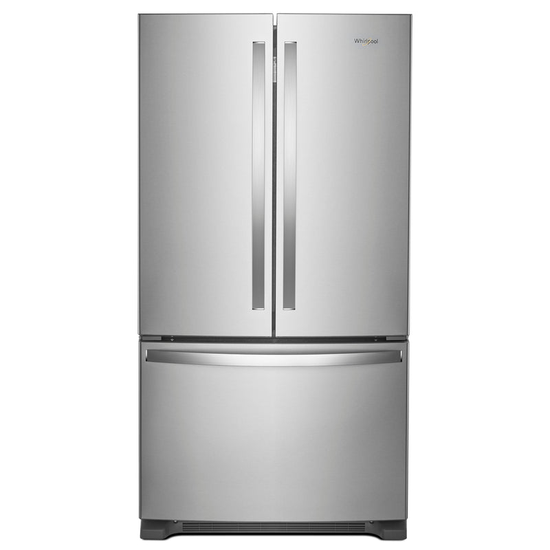 Whirlpool 36-inch, 25.2 cu. ft. French 3-Door Refrigerator with Water Dispenser WRF535SWHZ IMAGE 1