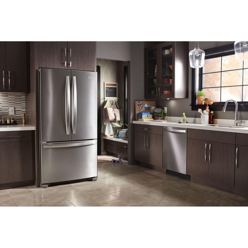 Whirlpool 36-inch, 25.2 cu. ft. French 3-Door Refrigerator with Water Dispenser WRF535SWHZ IMAGE 8