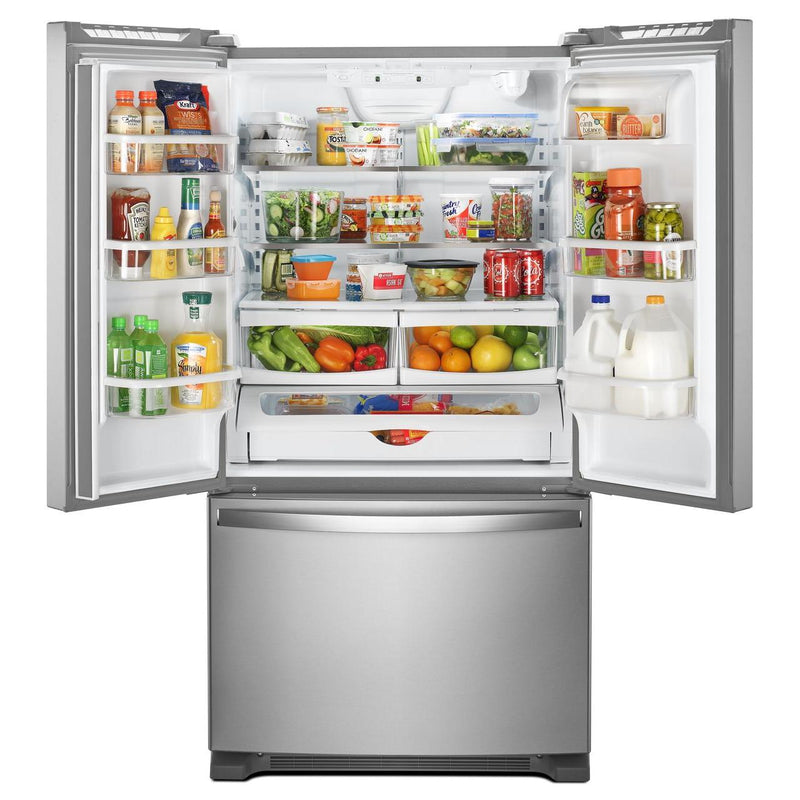 Whirlpool 36-inch, 20.0 cu. ft. Counter-Depth French 3-Door Refrigerator WRF540CWHZ IMAGE 3