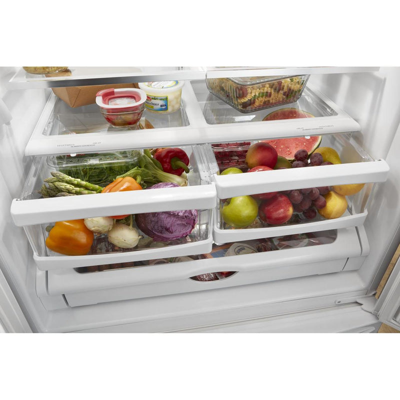 Whirlpool 36-inch, 20.0 cu. ft. Counter-Depth French 3-Door Refrigerator WRF540CWHZ IMAGE 8