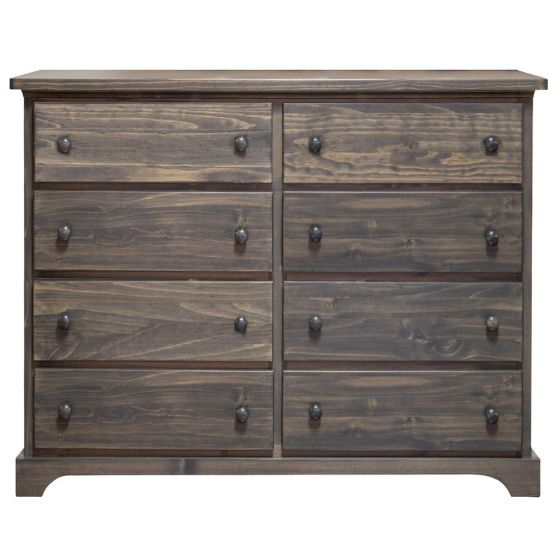 Mako Wood Furniture Polo 8-Drawer Dresser 800-8000-30 IMAGE 1