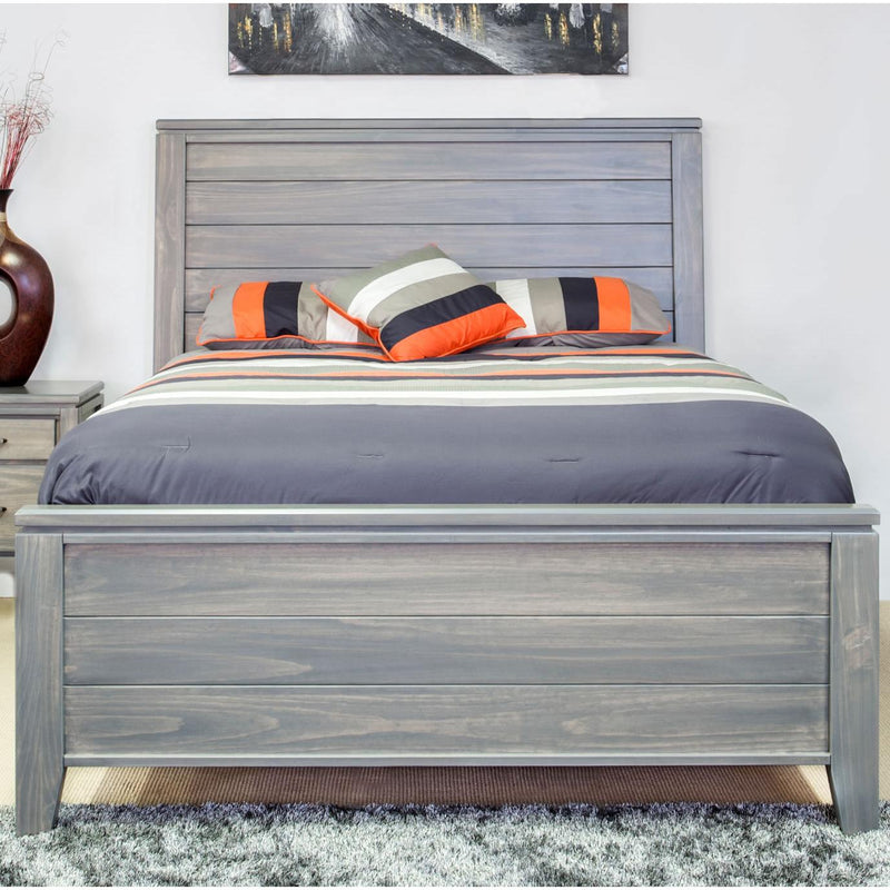 Mako Wood Furniture Robina Queen Bed 4300-Q-HB/FB/R/SLT-Queen IMAGE 1
