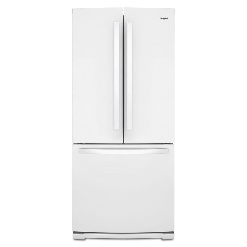 Whirlpool 30-inch, 19.68 cu.ft. Freestanding French 3-Door Refrigerator with FreshFlow™ Air Filter WRF560SFHW IMAGE 1