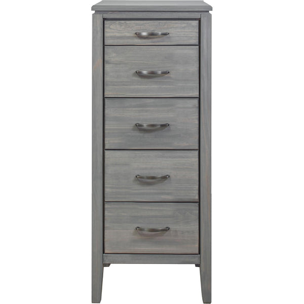 Mako Wood Furniture Robina 5-Drawer Lingerie Chest 4300-30-5 IMAGE 1