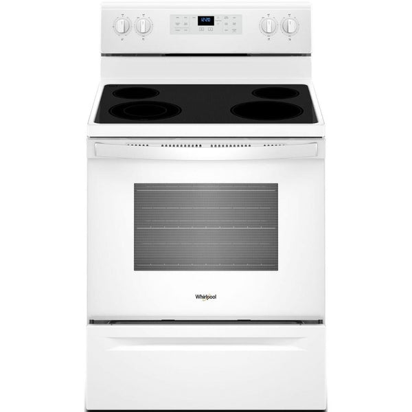 Whirlpool 30-inch Freestanding Electric Range with True Convection Cooking YWFE521S0HW IMAGE 1