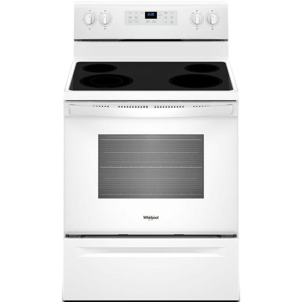 Whirlpool 30-inch Freestanding Electric Range with True Convection Cooking YWFE521S0HW IMAGE 1