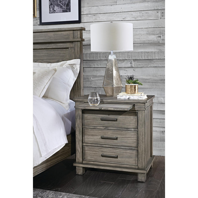 A-America Glacier Point 3-Drawer Nightstand GLP-GR-5-75-0 IMAGE 2