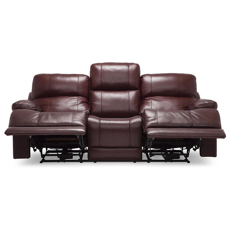 Palliser Kenaston Power Reclining Leather Sofa Kenaston (Power-Recliner/Headrest/Lumbar) IMAGE 6
