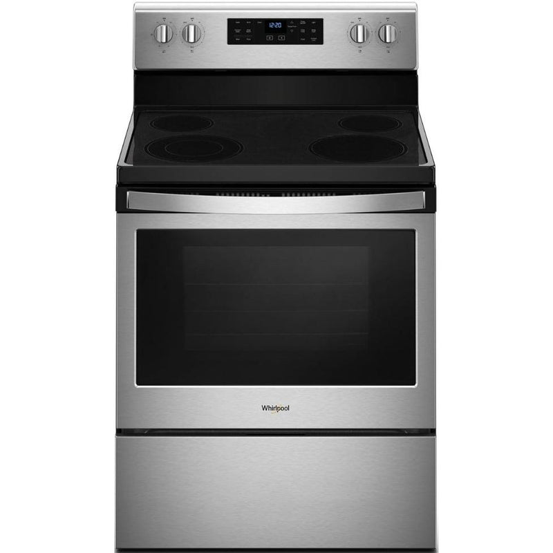 Whirlpool 30-inch Freestanding Electric Range with True Convection Cooking YWFE521S0HS IMAGE 1