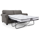 Decor-Rest Furniture Fabric Full Sofabed 2179 Full Sofa Bed (Grey) IMAGE 4
