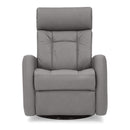 Palliser West Coast II Power Swivel Glider Leather Recliner 42204-38-MYSTIC-IRON IMAGE 2