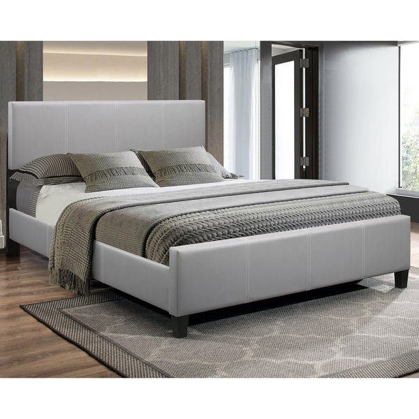 IFDC Queen Upholstered Platform Bed IF 5460 - 60 IMAGE 1