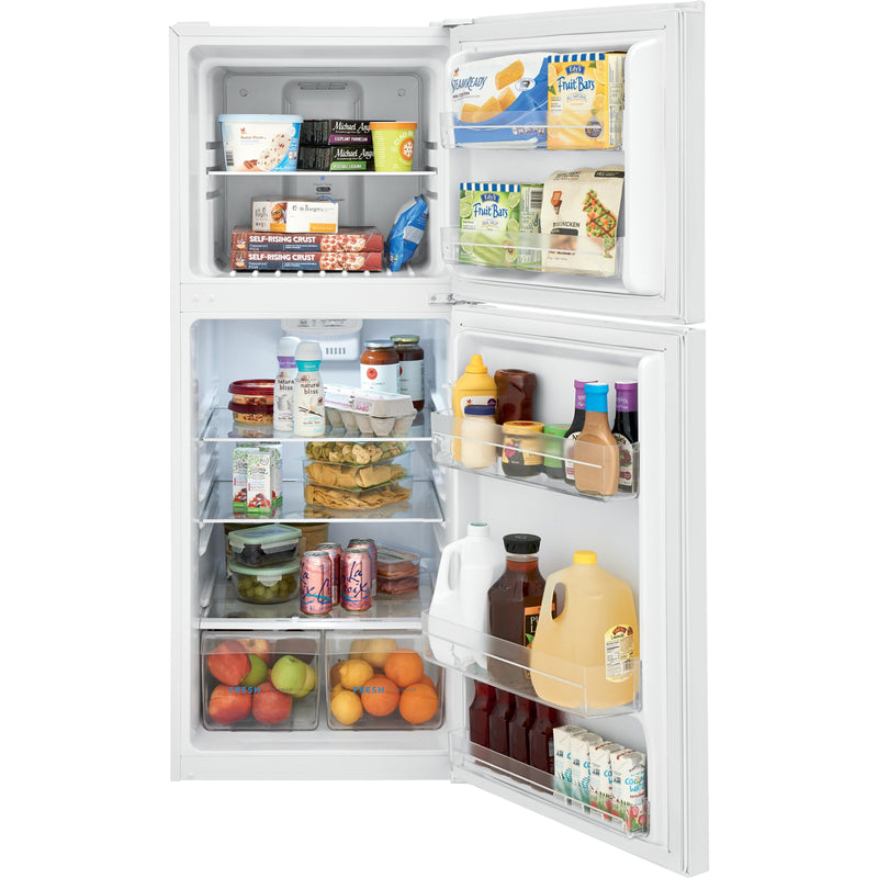 Frigidaire 24-inch, 11.6 cu. ft. Top Freezer Refrigerator FFET1222UW IMAGE 2