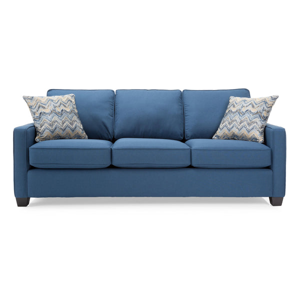 Decor-Rest Furniture Stationary Fabric Sofa 2855-S86 86" Sofa IMAGE 1
