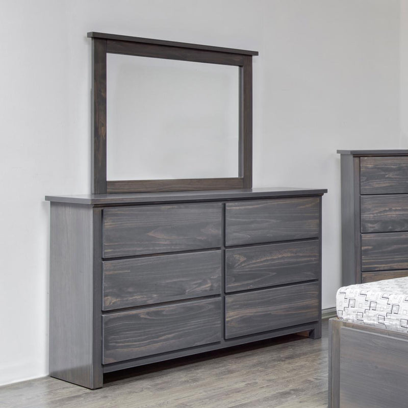 Mako Wood Furniture Autumn 6-Drawer Kids Dresser Autumn Dresser IMAGE 2